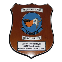 shield plaques