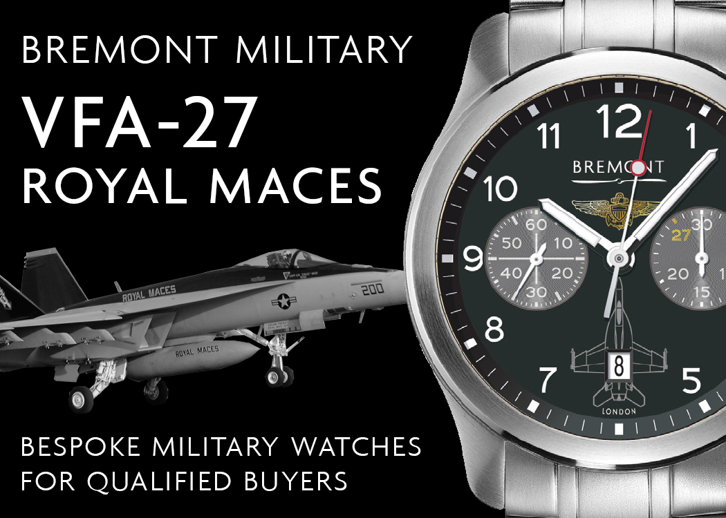 Bremont hot sale army watch