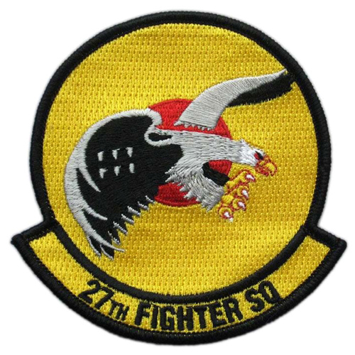 27th Fighter Squadron | Military patch, Badge, Patches