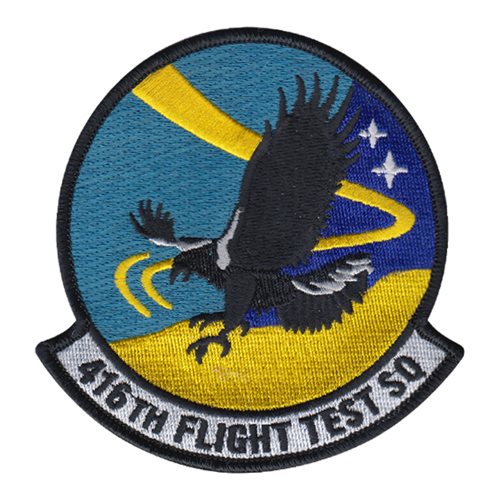 416 FLTS Custom Patches | 416th Flight Test Squadron Patches