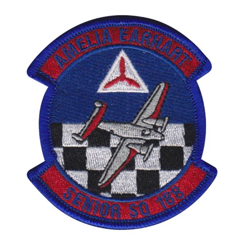 CAP Amelia Earhart Senior Squadron 188 Custom Patches