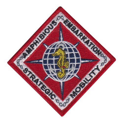 USMC Strategic Mobility & Amphibious Embarkation USMC Custom Patches