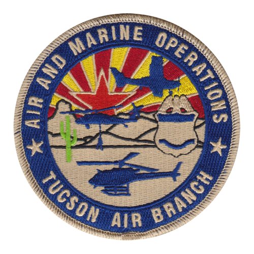 CBP Tucson Air Branch Customs and Border Protection Law Enforcement Patches Custom Patches