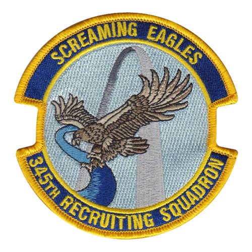 345 RCS Scott AFB U.S. Air Force Custom Patches