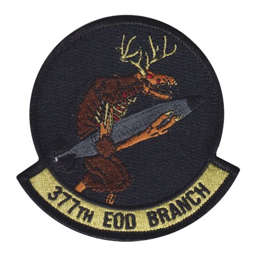 377 EOD Kirtland AFB U.S. Air Force Custom Patches