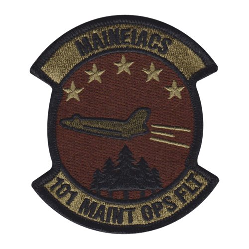 101 MOF ANG Maine Air National Guard U.S. Air Force Custom Patches