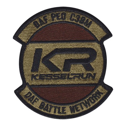 Kessel Run Hanscom AFB U.S. Air Force Custom Patches