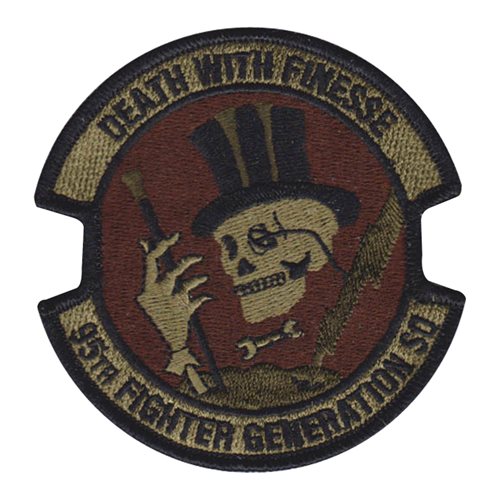 95 FGS Custom Patches | 95th Fighter Generation Squadron Patch