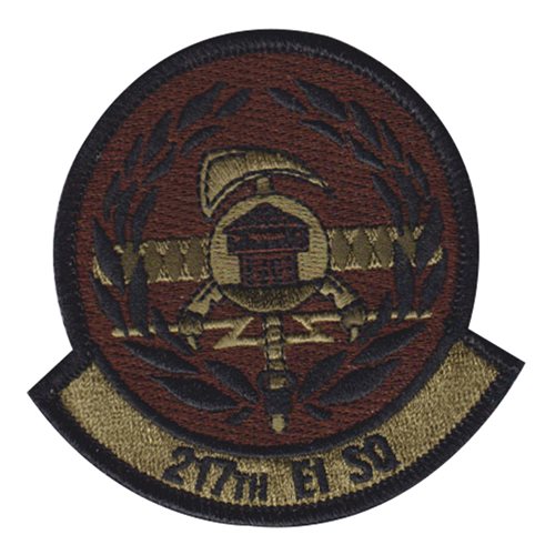 217 EIS ANG Illinois Air National Guard U.S. Air Force Custom Patches