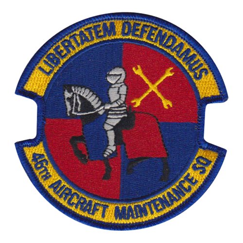 46 AMXS Custom Patches | 46th Aircraft Maintenance Squadron Patch