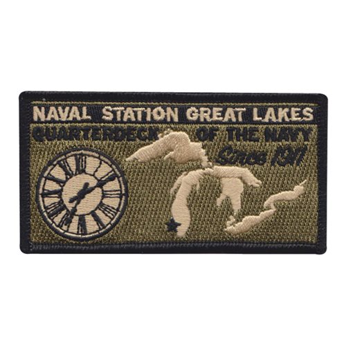 Naval Station Great Lakes U.S. Navy Custom Patches