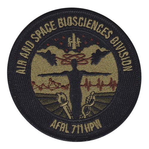 Air and Space Biosciences Division Wright-Patterson AFB U.S. Air Force Custom Patches