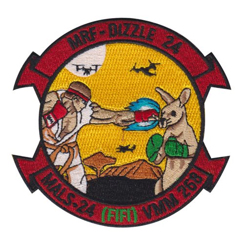 MAG-24 USMC Custom Patches