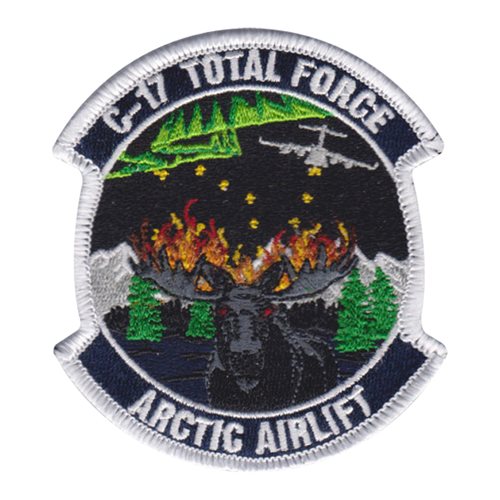 517 AMU JBER U.S. Air Force Custom Patches