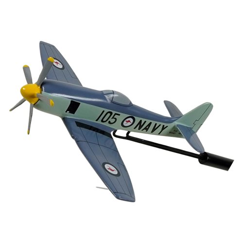 Hawker Sea Fury Fighter Briefing Sticks