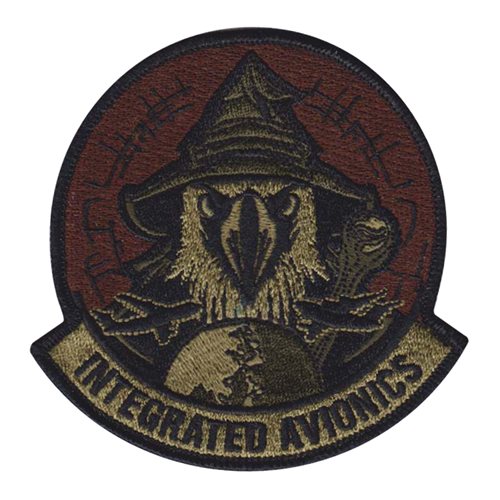 Integrated Avionics Yokota AB U.S. Air Force Custom Patches