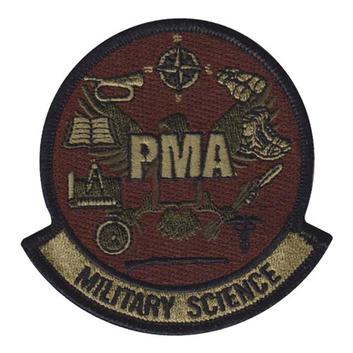 PMA Military Science School Civilian Custom Patches