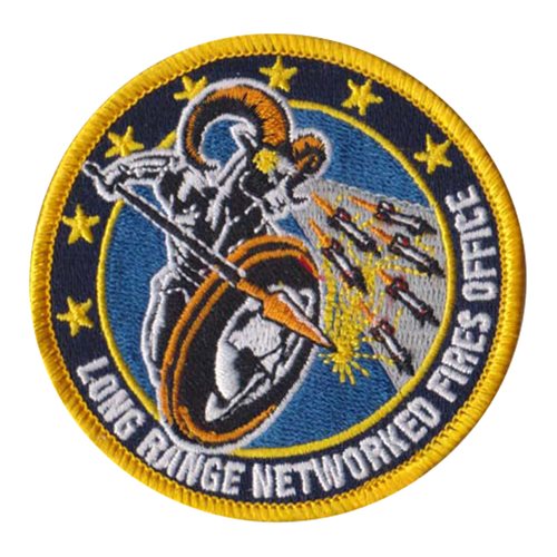 USN Long Range Networked Fires U.S. Navy Custom Patches