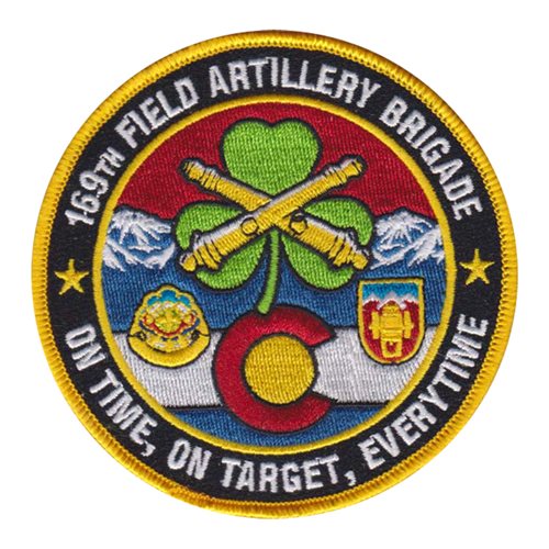 169 FAB U.S. Army Custom Patches