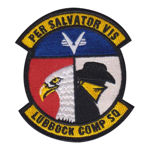 CAP Lubbock Compposit Squadron Civil Air Patrol Custom Patches