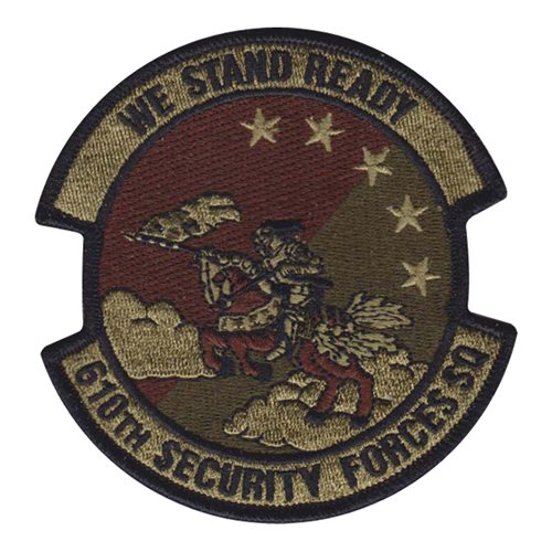 610 SFS Custom Patches | 610th Security Forces Squadron Patch