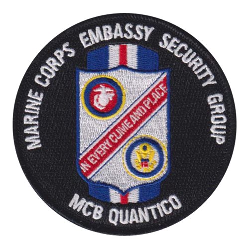 MCESG MCB Quantico U.S. Marine Corps Custom Patches