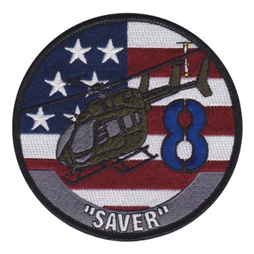 Fort Rucker Flight 8 Ft Rucker U.S. Army Custom Patches