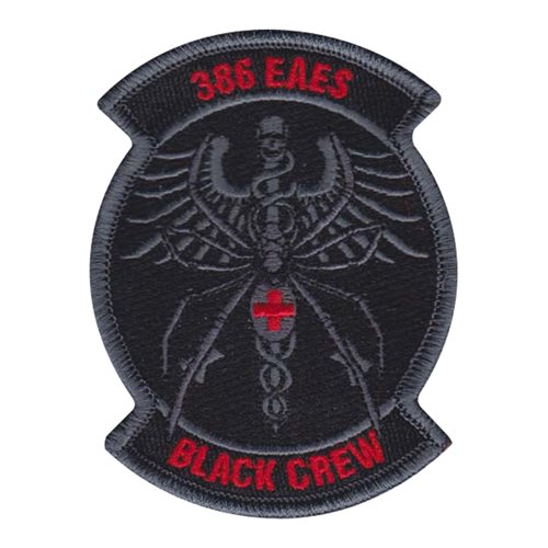 386 EAES 386 AEW International Custom Patches