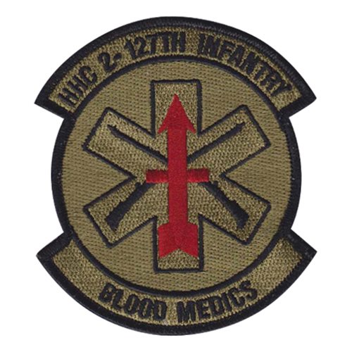 HHC 2-127 IN U.S. Army Custom Patches