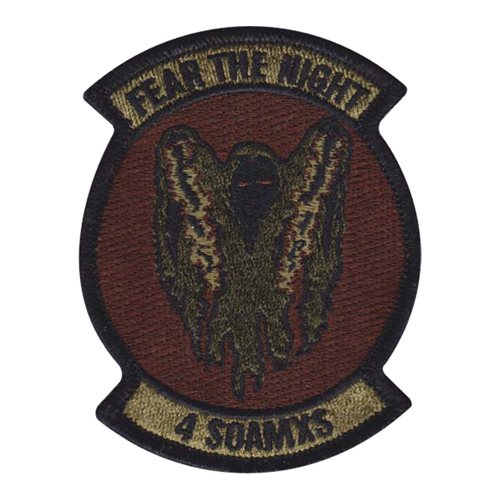 4 SOAMXS Hurlburt Field, FL U.S. Air Force Custom Patches