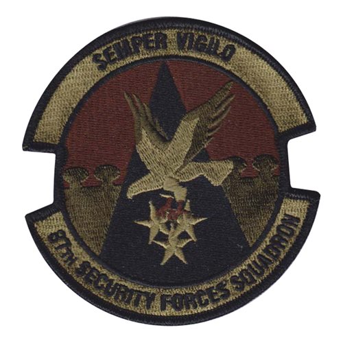 87 SFS Custom Patches | 87th Security Forces Squadron Patch