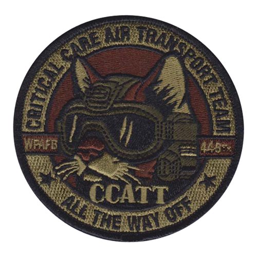 445 CCATT Wright-Patterson AFB U.S. Air Force Custom Patches