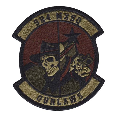 924 MXS Custom Patches | 924th Maintenance Squadron Patch