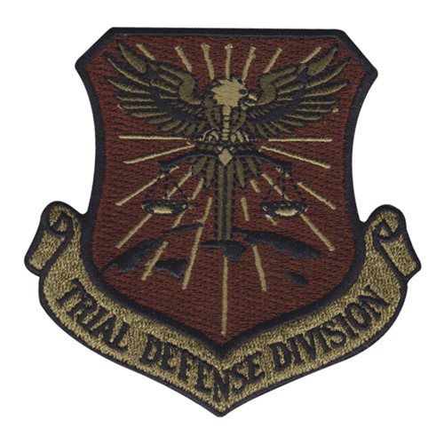 Air Force Trial Defense Division Pentagon U.S. Air Force Custom Patches