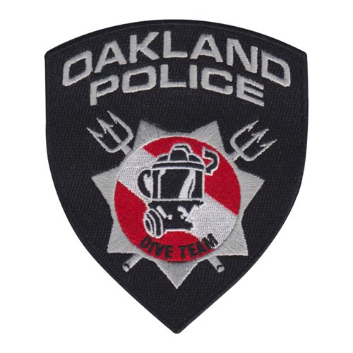 Oakland Police Department Civilian Custom Patches