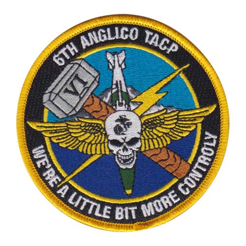 6 ANGLICO McChord AFB U.S. Air Force Custom Patches