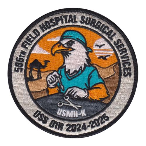 586 FH Surgical Services U.S. Army Custom Patches