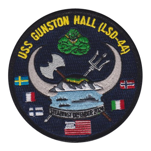 USS U.S. Navy Custom Patches