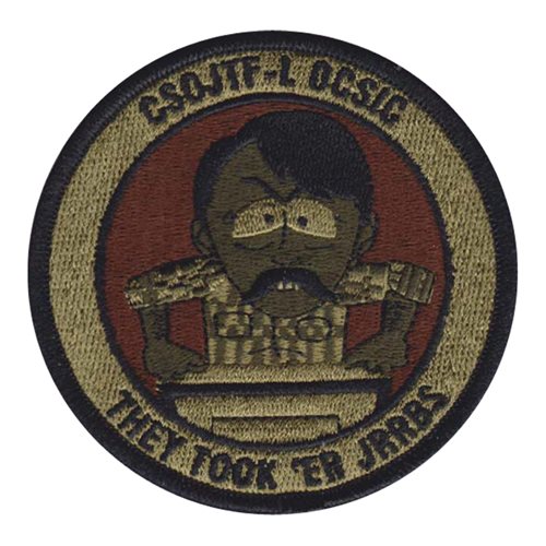 CSOJTF-L International Custom Patches