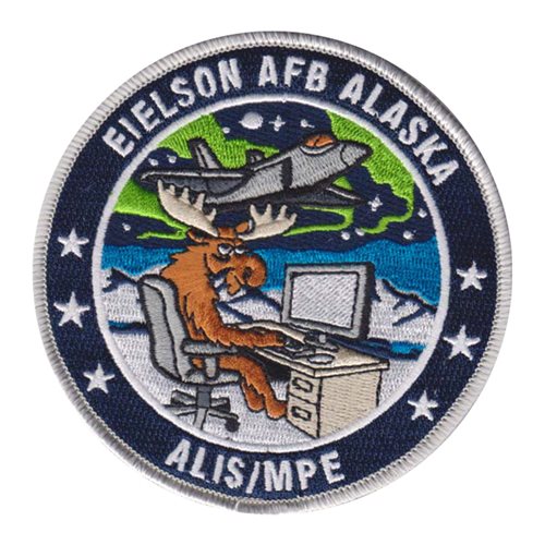 Eielson AFB ALIS MPE Eielson AFB, AK U.S. Air Force Custom Patches