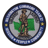 Washington Command Team 37 Custom Patches