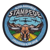 Altus AFB Open House Air Show Custom Patches