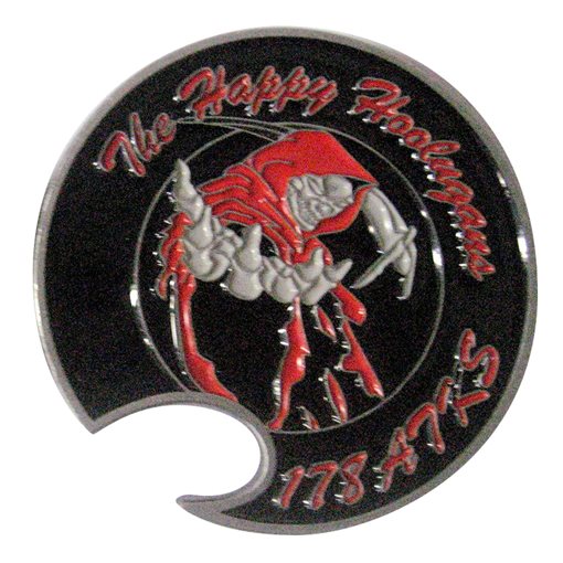 178 ATKS Reaper Bottle Opener Coin Back SAMPLE