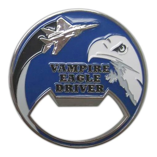 Vampire Eagle Driver Bottle Coin Opener