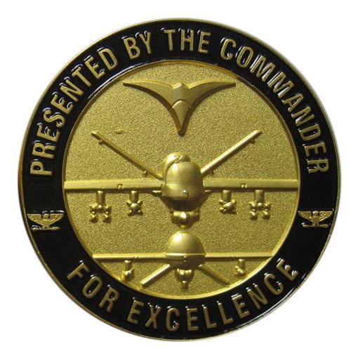 Satin Gold Collection Challenge Coin Plating