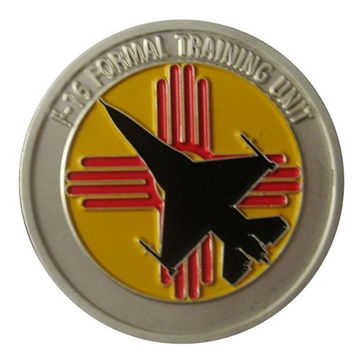 54 OSS Cobra Satin Silver Plated Challenge Coin Back