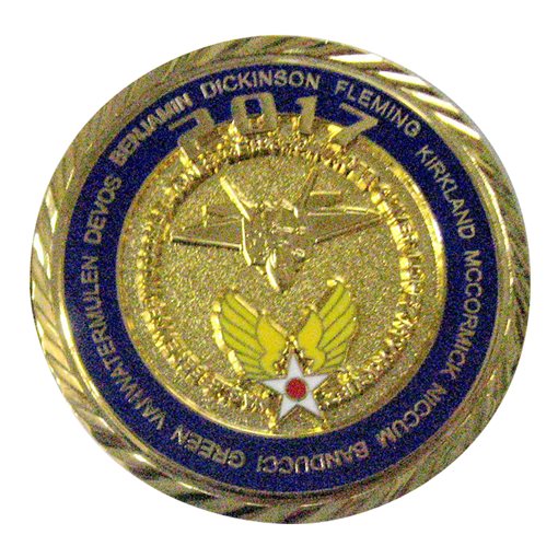 Shiny Gold Collection Challenge Coin Plating