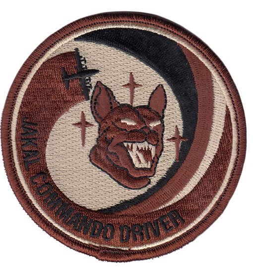 17 SOS Jakal Commando Driver Desert Patch