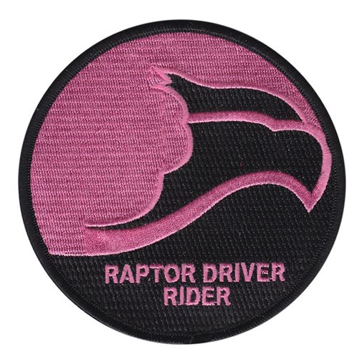 F-22 Raptor Driver Rider Patch