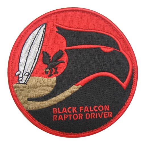 27 FS Black Falcon Guam Patch